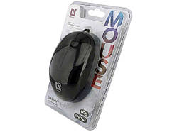 Мишка дротова Datum MS-980 чорний ТМ DEFENDER