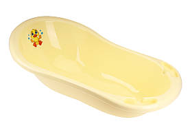 Ванночка для купання 90*50*30 см ТехноК Жовтий