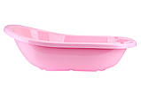 Ванночка для купання 90*50*30 см ТехноК Рожевий, фото 2