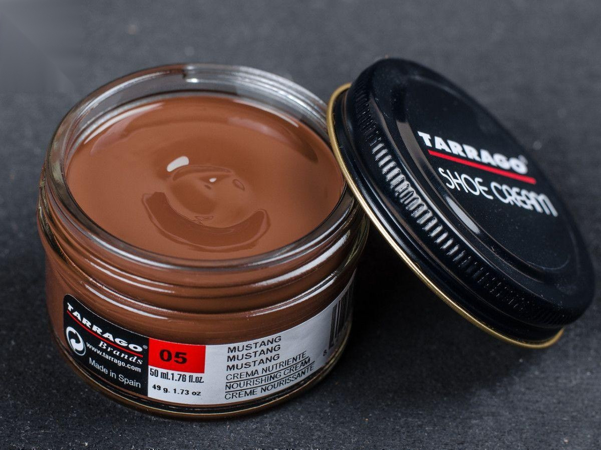 Крем кол.мустанг для гладкої шкіри Tarrago Shoe Cream, 50 мл, (05)