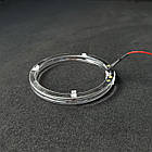 LED ангельські оченята на BMW E30/32/34 Білий + Оранжевий, фото 8