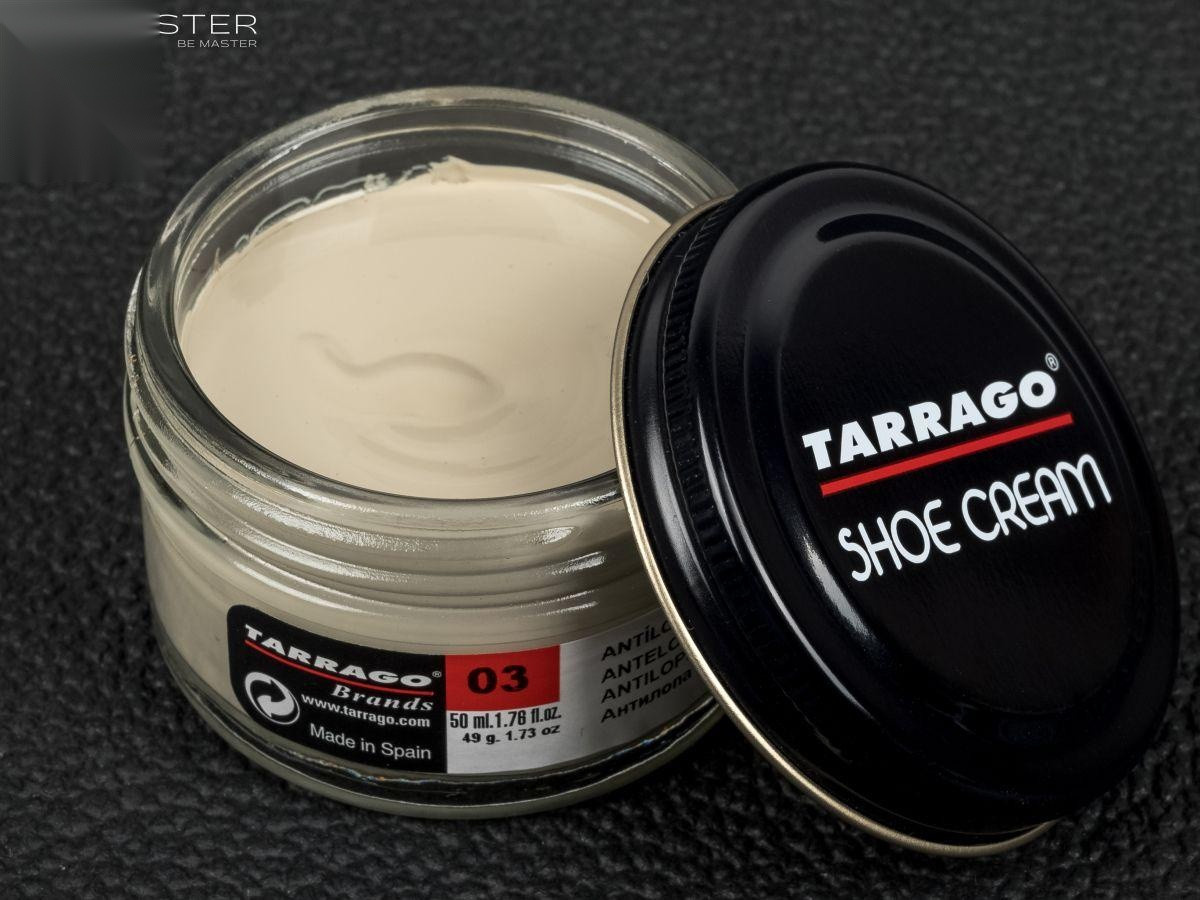 Крем для взуття кол.антилопа Tarrago Shoe Cream, 50 мл, (03)