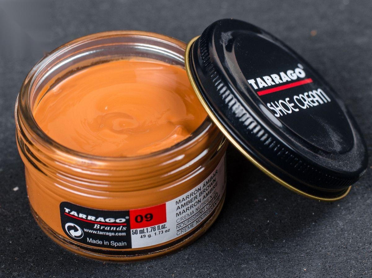 Крем для взуття кол.бурштиновий Tarrago Shoe Cream, 50 мл, (09)