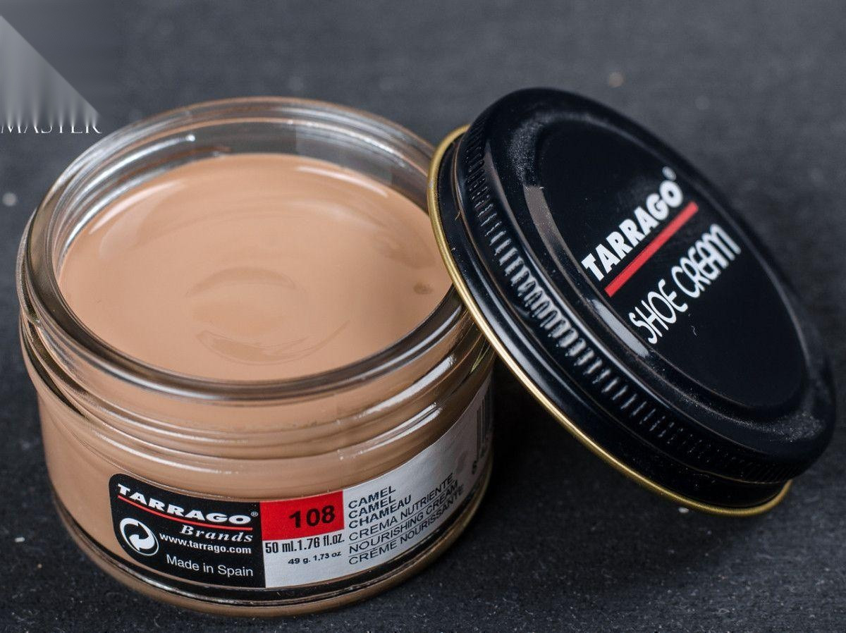 Крем кол.верблюд для взуття з гладкої шкіри Tarrago Shoe Cream, 50 мл, (108)