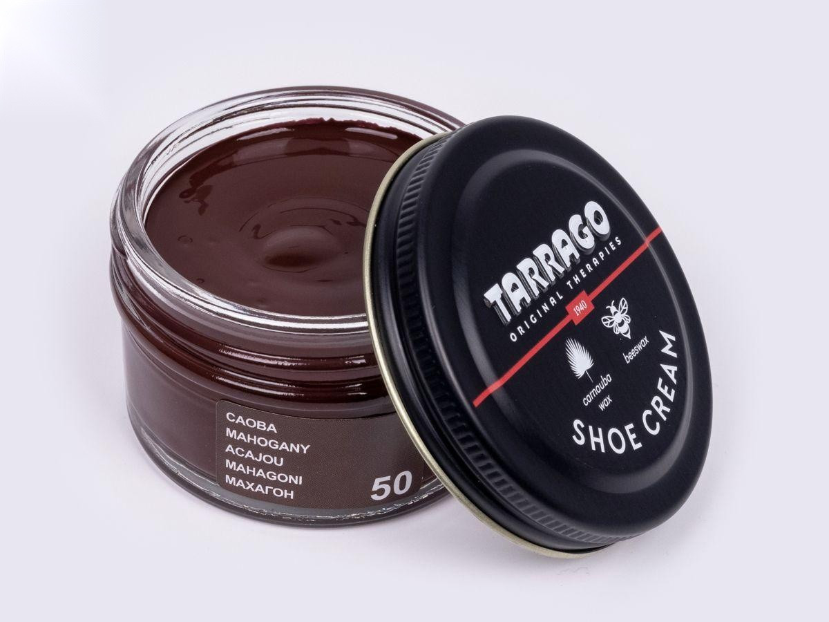 Крем кол.махагон для взуття з гладкої шкіри Tarrago Shoe Cream, 50 мл,(50)