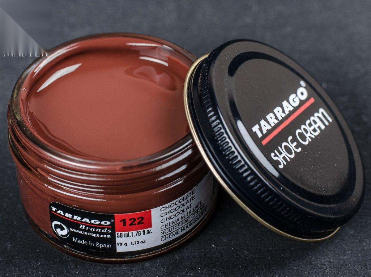 Крем для взуття кол.шоколадний Tarrago Shoe Cream, 50 мл,(122)