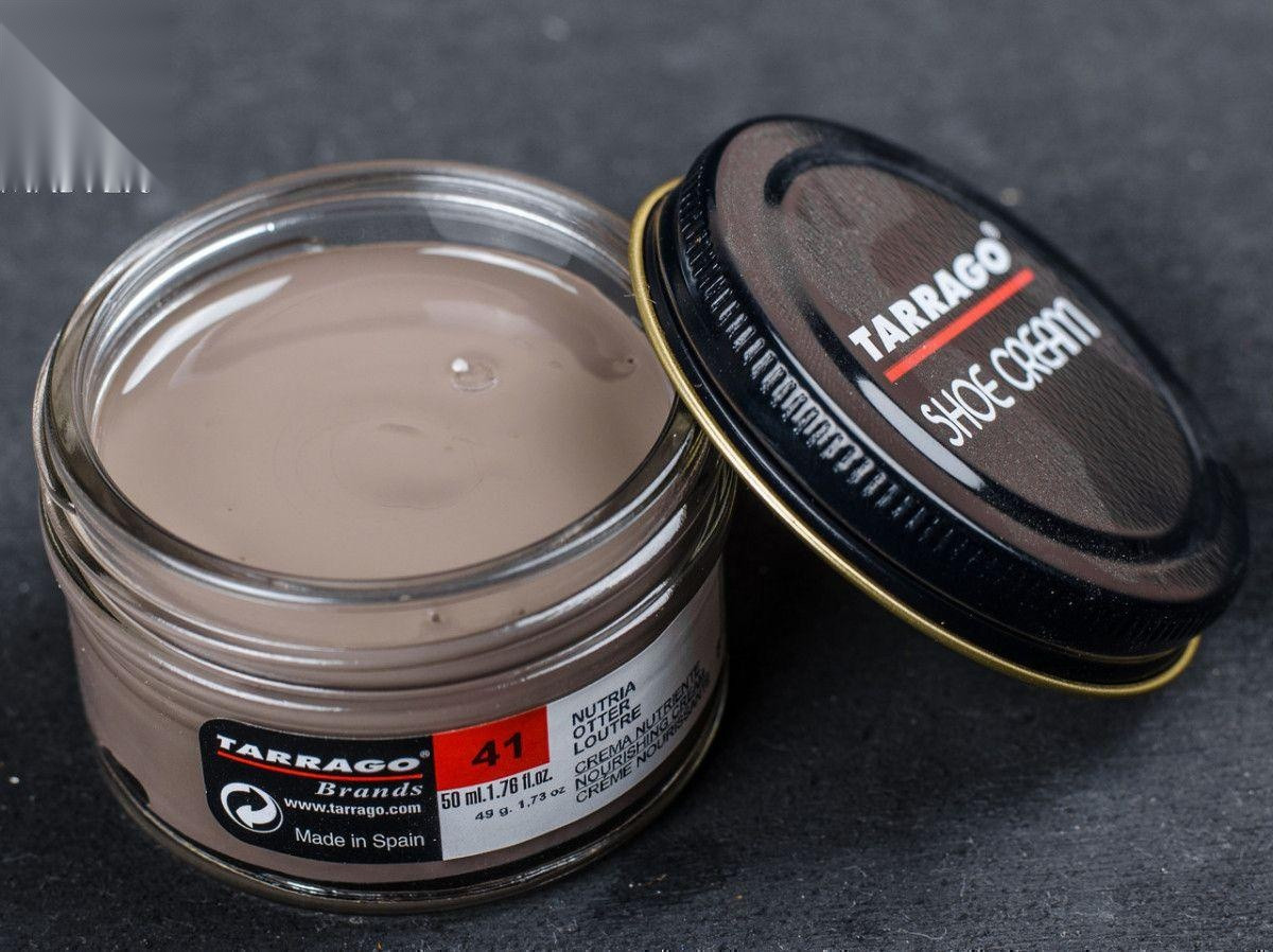 Крем для взуття кол.видра Tarrago Shoe Cream, 50 мл, (41)