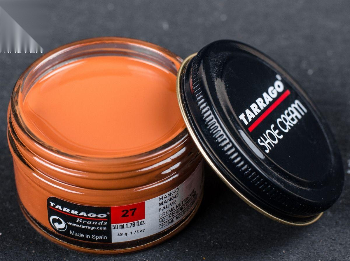 Крем для взуття кол.манго Tarrago Shoe Cream, 50 мл, (27)