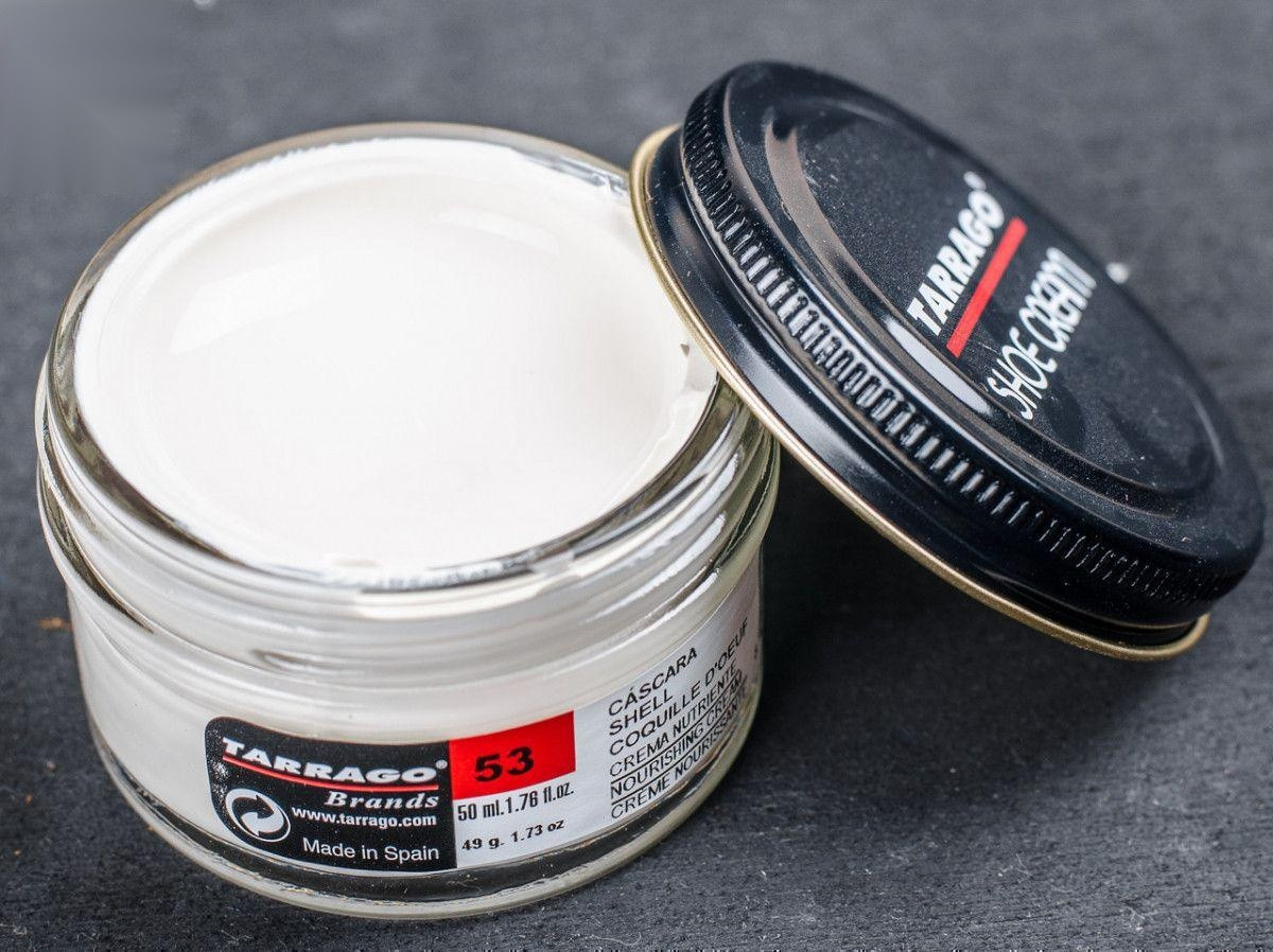 Крем для взуття кол.яєчна шкаралупа Tarrago Shoe Cream, 50 мл, (53)