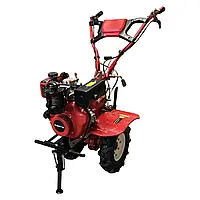 Мотоблок дизельный 5 л.с. садовый культиватор с задним ходом Forte 1050S на колёсах 8" для культивации почвы