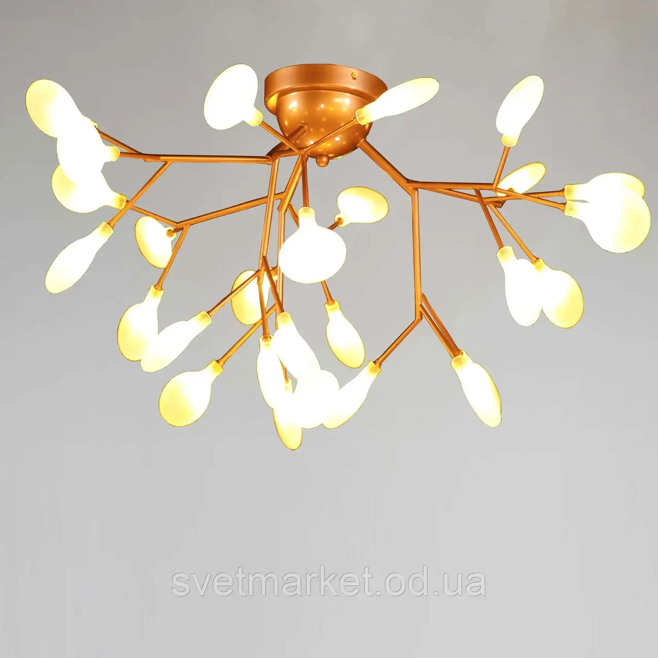 Стельова яскрава люстра X887/27RG, фото 1