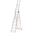 Драбина трисекційна розкладна Bluetools 3x10 6,7м (160-9007)