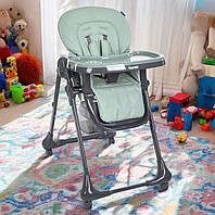 Дитячий стільчик-трансформер для годування M 3233L-G Jade Green
