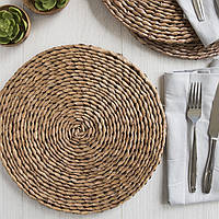 Соломяна підставка під гаряче 38 см