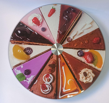 Підставка для торта обертова 30 см GA Dynasty DN-18023-2