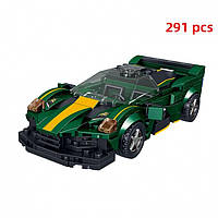 Конструктор гоночна машинка 291 деталей Racing Car VALHALL