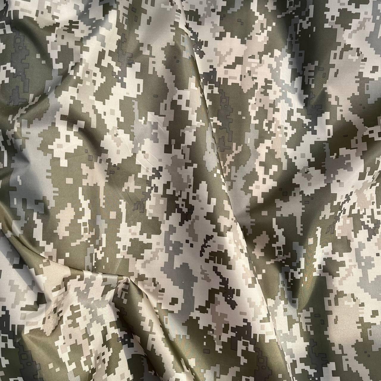 Плащівка оксфорд піксель 110г/м2 (відріз/рулон)