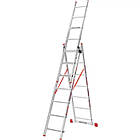 Драбина трисекційна розкладна Квітка Pro 3x7 4,2м (110-9307)