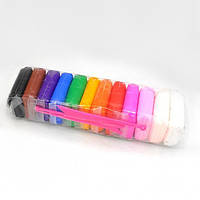 Маса для ліплення самозастигаюча 12 кольорів набір Super Clay творчий набір