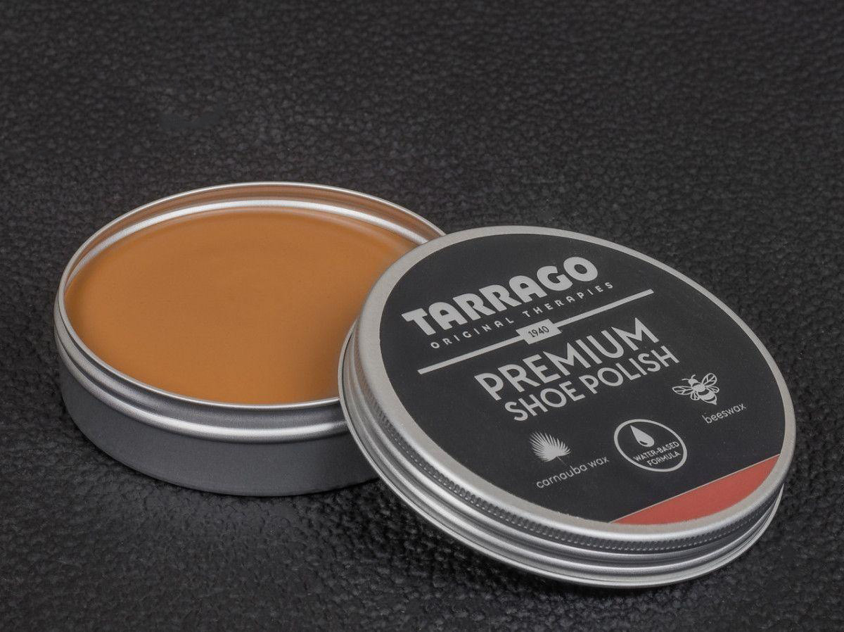 Крем-паста для взуття коричнева Tarrago Premium Shoe Polish, 50 мл (29)