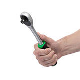 Набір INTERTOOL ET-6077SP, 77 елементів INTERTOOL,Набір інструментів 1/2" & 1/4", 77од.(гол.4-32мм. кл.комб.7-19мм/кл.шарн.8-15мм), фото 4