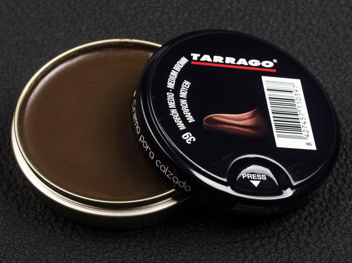 Крем-паста для Взуття средне-коричневая Tarrago Shoe Polish, 50 мл, (39)