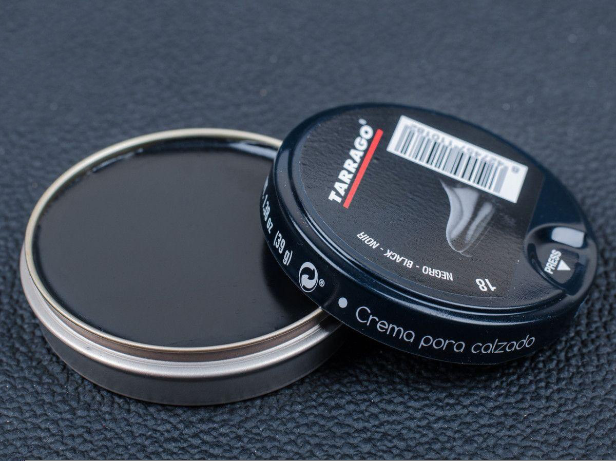 Крем-паста для взуття чорна Tarrago Shoe Polish, 50 мл(18)