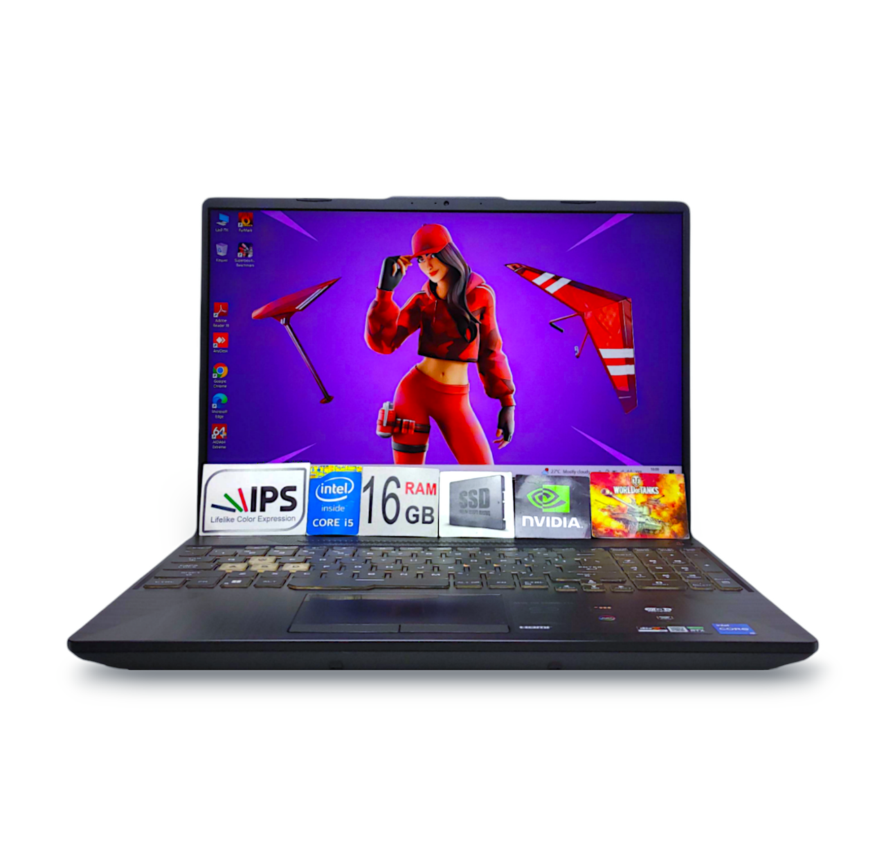 Ігровий ноутбук Asus TUF Gaming F15  15.6" FHD 144Hz i5-11400H 6 ядер 16GB DDR4 SSD512GB Nvidia RTX3050