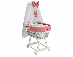 Колиска дитяча Moses Meble Wróbel 90x60x70 cm