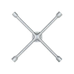 Ключ балонний хрестовий укріплений 16 "* 406мм, 16мм, 17; 19; 21; 22 мм INTERTOOL HT-1597