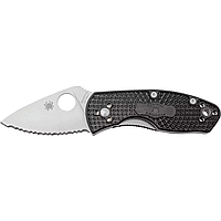 Ніж Spyderco Ambitious, serrated black (C148SBK)