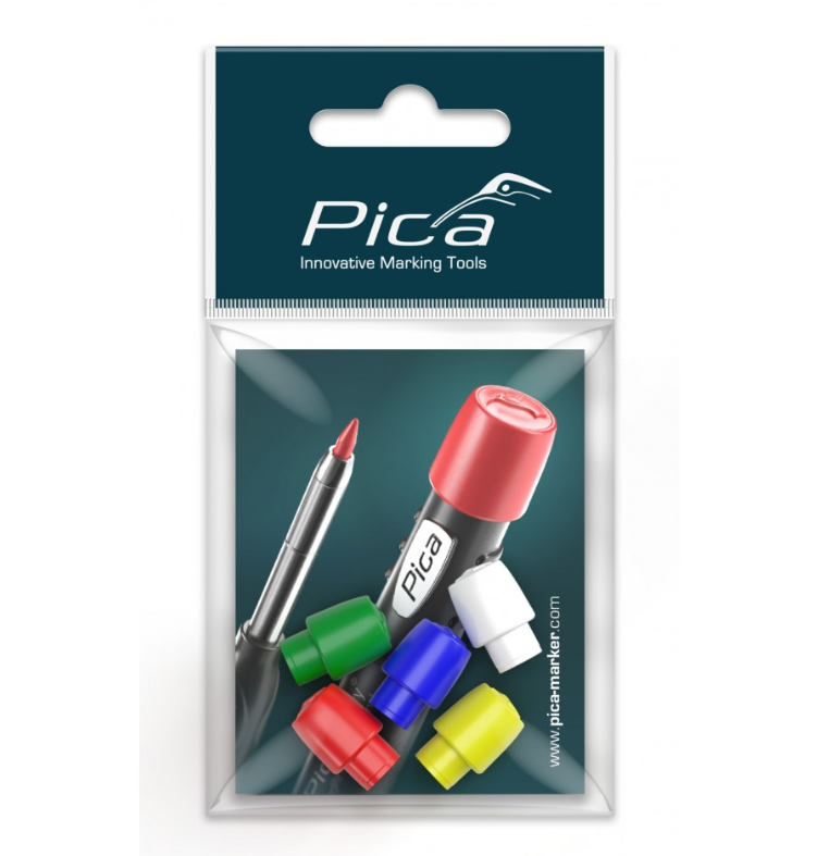 Набір з 5 змінних ковпачків для Pica-Dry Longlife (55801)