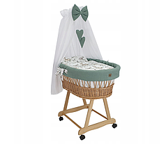 Колиска дитяча Moses Meble Wróbel 90x60x70 cm