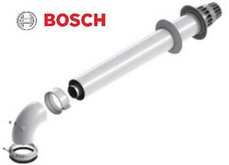 Коаксіальний димохід для котлів Bosch 3000, 4000, 5000, 6000, 7000