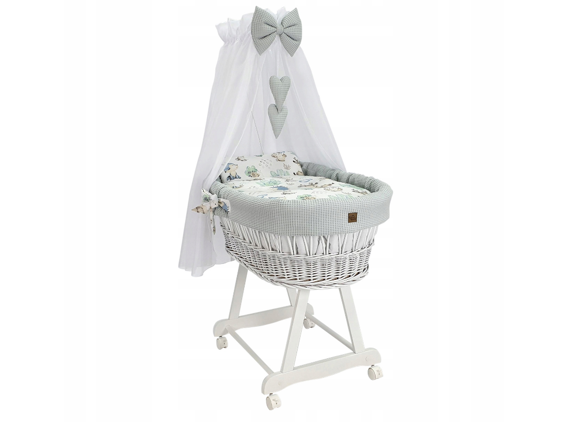 Колиска дитяча Moses Meble Wróbel 90x60x70 cm