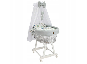 Колиска дитяча Moses Meble Wróbel 90x60x70 cm, фото 1