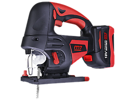 Mighty Seven Лобзик ак. DJS-101 ,18В , 0–2200 ход/хв, +акум.5Аг-2шт, зарядний пристрій, кейс