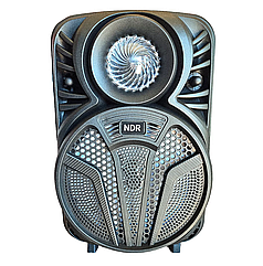 Бездротова потужна колонка NDR P33 Bluetooth 8 дюймів 15W