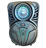 Бездротова потужна колонка NDR P33 Bluetooth 8 дюймів 15W, фото 3