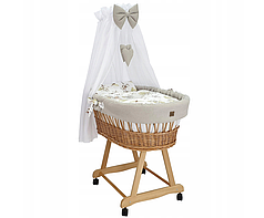 Колиска дитяча Moses Meble Wróbel 90x60x70 cm
