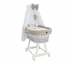 Колиска дитяча Moses Meble Wróbel 90x60x70 cm
