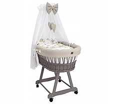 Колиска дитяча Moses Meble Wróbel 90x60x70 cm