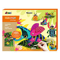 Набір для творчості, скретч-арт AVENIR "Маленькі комашки"