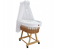 Колиска дитяча Moses Meble Wróbel 90x60x70 cm