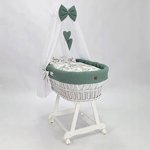 Колиска дитяча Moses Meble Wróbel 90x60x70 cm, фото 2