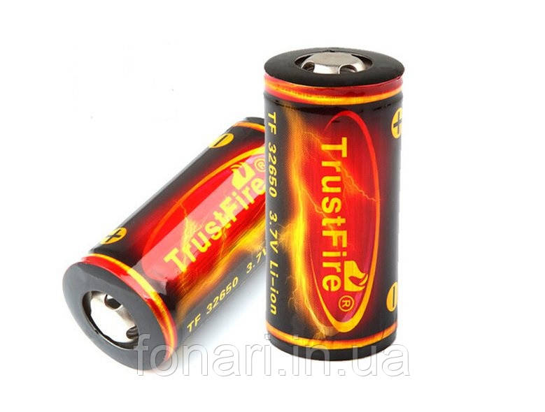 Аккумулятор TrustFire 32650 Li-Ion 6000 mAh 3,7V защищенный - фото 1 - id-p441601662