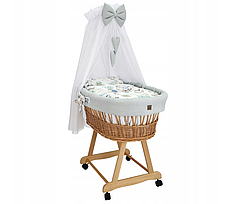 Колиска дитяча Moses Meble Wróbel 90x60x70 cm