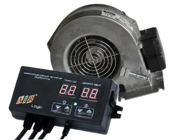Комплект автоматики для твердопаливного котла AIR Logic (пласт) + WPA 120 для котла до 50 кВт