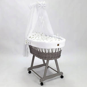 Колиска дитяча Moses Meble Wróbel 90x60x70 cm, фото 2