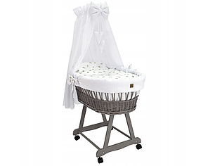 Колиска дитяча Moses Meble Wróbel 90x60x70 cm, фото 1
